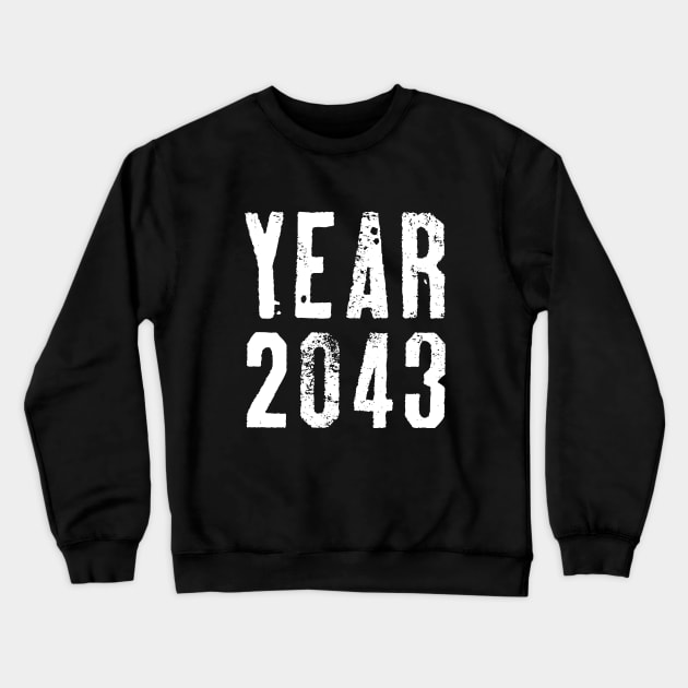 12 MONKEYS: YEAR 2043 Crewneck Sweatshirt by cabinboy100